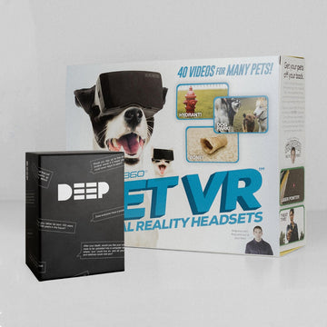 The Deep game packaged inside of the Pet VR prank box